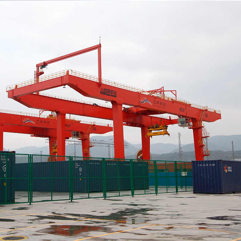 Rail Mounted Container Gantry Crane Rmg Henan Mine Crane Co Ltd